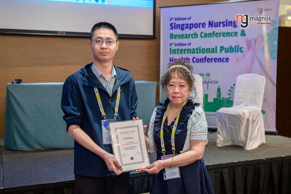 Chong Lu Felicitated by Elvessa Narvasa